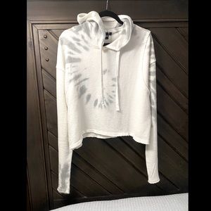 Mono B cropped hoodie sweater